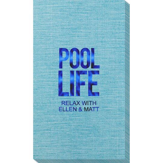 Pool Life Bamboo Luxe Guest Towels